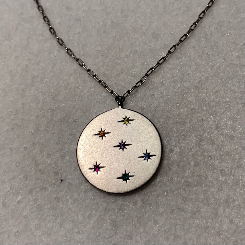BOGO FREE Tai Silver Medallion Necklace